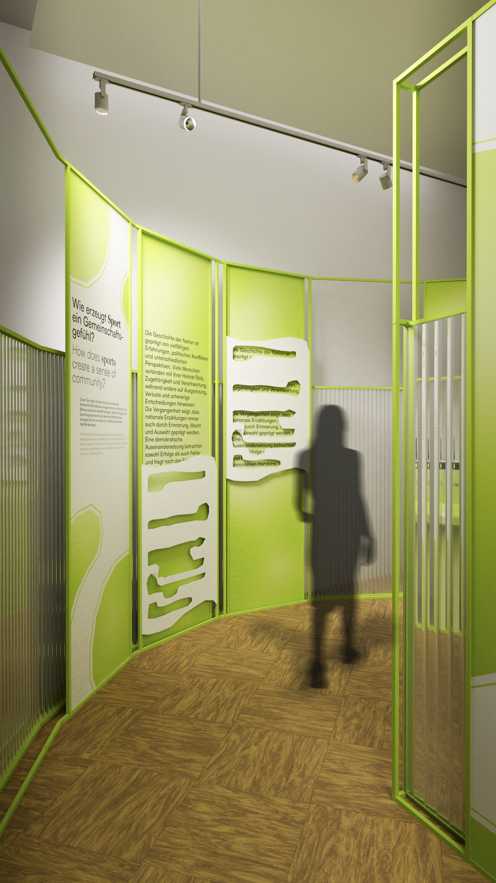 Room 2: station on museum narratives
